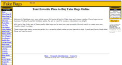 Desktop Screenshot of fakebugs.com