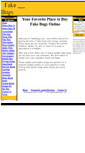 Mobile Screenshot of fakebugs.com
